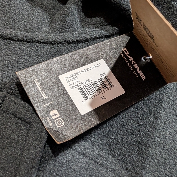 Dakine Charger Fleece Shirt Men XL New With Tags - Picture 2 of 4